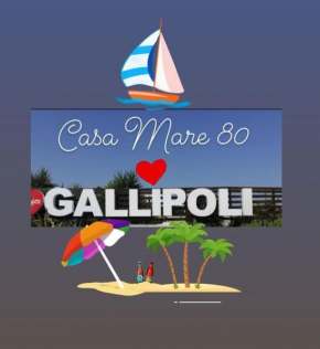 Casa Vacanze Mare80 Gallipoli - BAIA VERDE mare a 300mt - Parcheggio Riservato Baia Verde